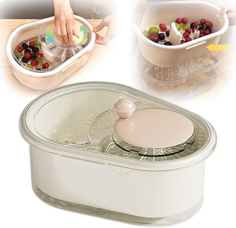 Fruit Cleaner Spinner Usage Guide