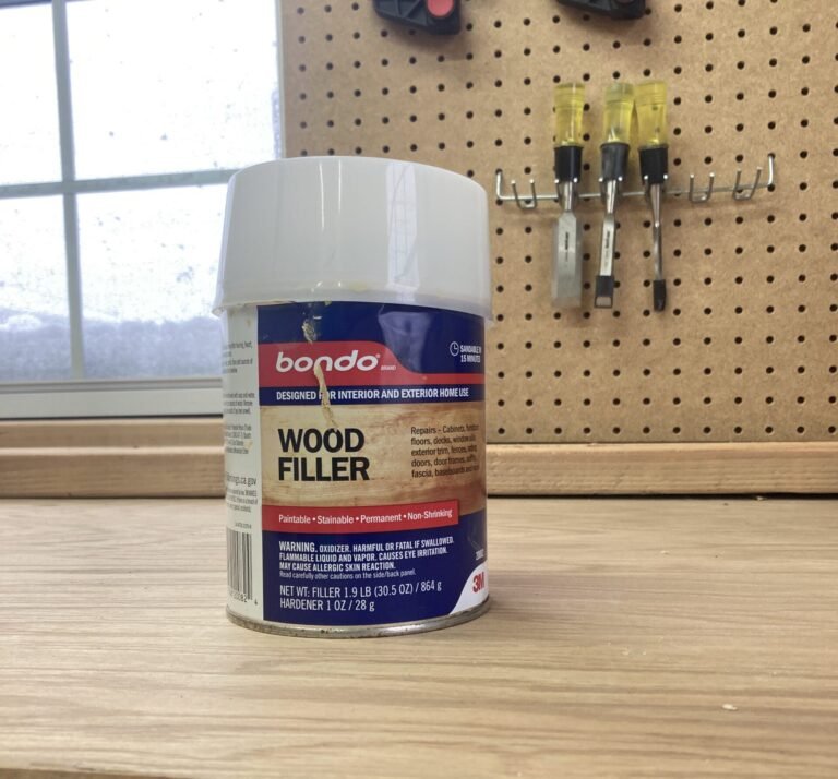 Bondo Wood Filler Guide