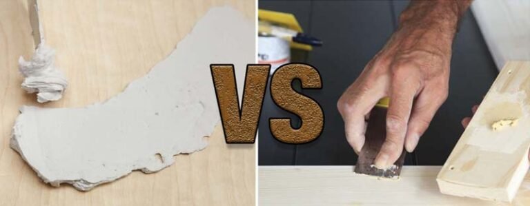 Wood Filler Vs Wood Putty